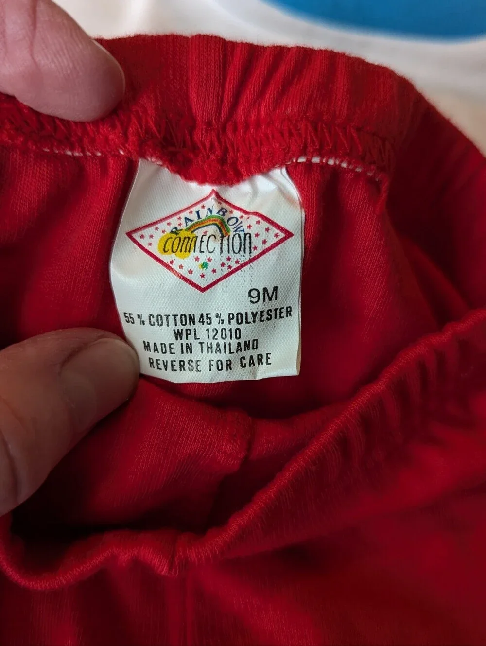 Vintage 80s Clown Infant Outfit - Rainbow Connection sz 9M